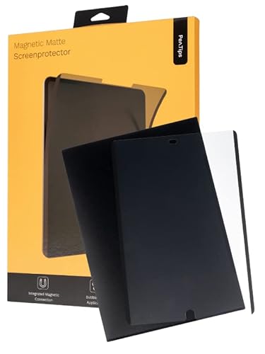 PenTips - PenMat - Matte Displayschutzfolie für iPads, Wiederverwendbar, Magnetische Befestigung, Wischfest, Papier Schutzfolie, Zeichenfolie Tablet - iPad mini 6 (8.3") von PenTips