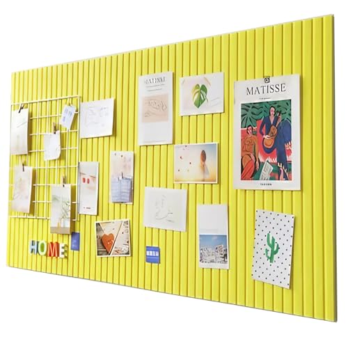 60 x 40cm große korkplatte große Pinnwand,dekorative korkwand aus Filz,0,9cm dick,faltbare Fototafel mit selbstklebendem Klebeband,filz selbstklebend visionboard,pinnadeln filz,Zitronengelb 60 x 40cm große korkplatte große Pinnwand,dekorative korkwand aus Filz,0,9cm dick,faltbare Fototafel mit selbstklebendem Klebeband,filz selbstklebend visionboard,pinnadeln filz,Zitronengelb von Penbinmall
