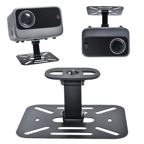 Beamer Halterung - Projektor Halterung Beamer Ständer mit 1/4 Zoll Schraubschnittstelle - Universal Multi-Winkel Desktop Projektorhalterung,180°Drehbar Beamer Deckenhalterung für Heimkino, Spielzimmer Beamer Halterung - Projektor Halterung Beamer Ständer mit 1/4 Zoll Schraubschnittstelle - Universal Multi-Winkel Desktop Projektorhalterung,180°Drehbar Beamer Deckenhalterung für Heimkino, Spielzimmer von Penbinmall