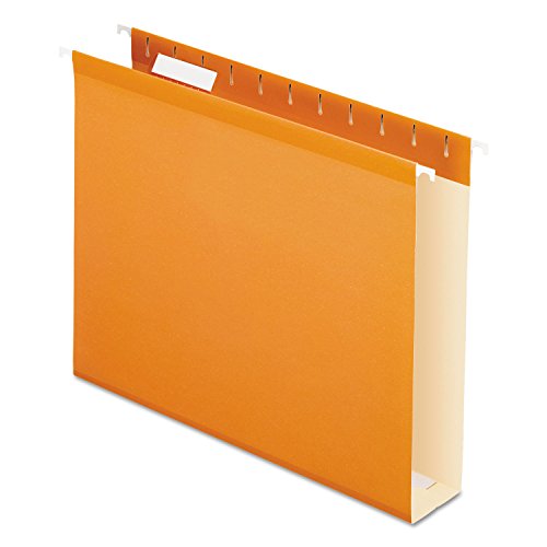 Pendaflex 04152X2 ORA Hängemappen, extra Kapazität, verstärkt, Orange, 5,1 cm von Pendaflex