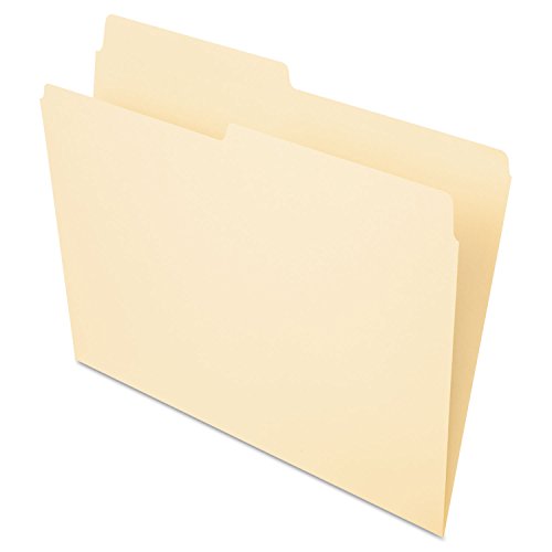 Pendaflex Essentials 752 1/2 Schnellhefter, Briefgröße, Manila, 100 Stück pro Box von Pendaflex
