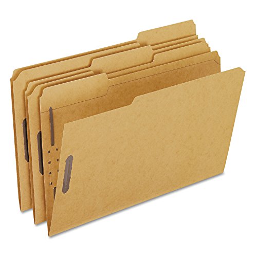Pendaflex FK312 Ordnungsmappe aus Kraftpapier, mit 2 Verschlüssen, 1/3 Reiter, Lgl, 50 Stück pro Box von Pendaflex