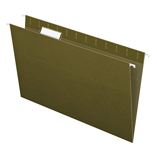 Pendaflex Hängemappen Recycling Legal Size Standard Green 1/5 Cut 25/BX (81622) von Pendaflex