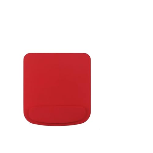 Pengchang Computer Spiel Maus Pad Umwelt Eva Ergonomisches Mauspad Handgelenk Pad Einfarbig Komfortable Maus Matten for Büro Zubehör(Red) von Pengchang