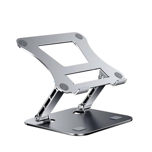 Telefon-Tablet-Ständer, verstellbar, Aluminiumlegierung, Laptop-Tablet bis zu 17 Zoll, tragbarer Klappständer, Kühlständer-Unterstützung(N16-Notebook Stand) von Pengchang