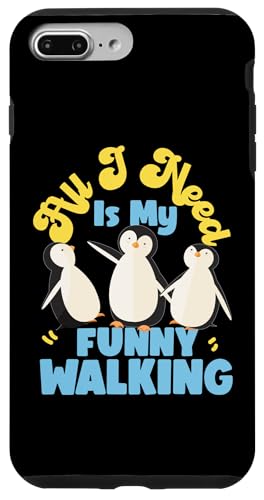 Pinguin: All I Need Is My Funny Walking Hülle für iPhone 7 Plus/8 Plus Pinguin: All I Need Is My Funny Walking Hülle für iPhone 7 Plus/8 Plus von Penguin Animal Winter Designs For Kids