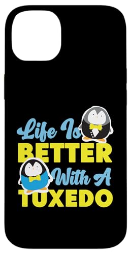 Pinguin: Das Leben ist besser mit einem Smoking Hülle für iPhone 14 Plus von Penguin Animal Winter Designs For Kids