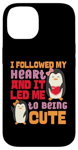 Pinguin: I Followed My Heart And It Led Me To Being Cute Hülle für iPhone 14 Pinguin: I Followed My Heart And It Led Me To Being Cute Hülle für iPhone 14 von Penguin Animal Winter Designs For Kids