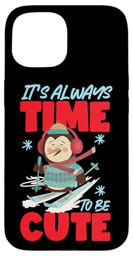 Pinguin: It's Always Time To Be Cute Hülle für iPhone 15 Pinguin: It's Always Time To Be Cute Hülle für iPhone 15 von Penguin Animal Winter Designs For Kids