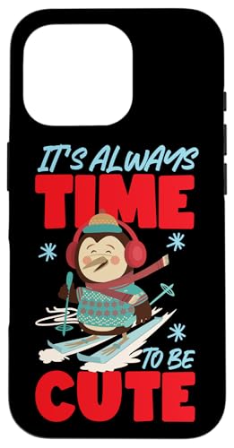 Pinguin: It's Always Time To Be Cute Hülle für iPhone 16 Pro Pinguin: It's Always Time To Be Cute Hülle für iPhone 16 Pro von Penguin Animal Winter Designs For Kids