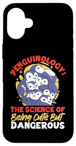 Pinguin: Pinguinologie: Die Wissenschaft, süß zu sein Hülle für iPhone 16 Plus von Penguin Animal Winter Designs For Kids