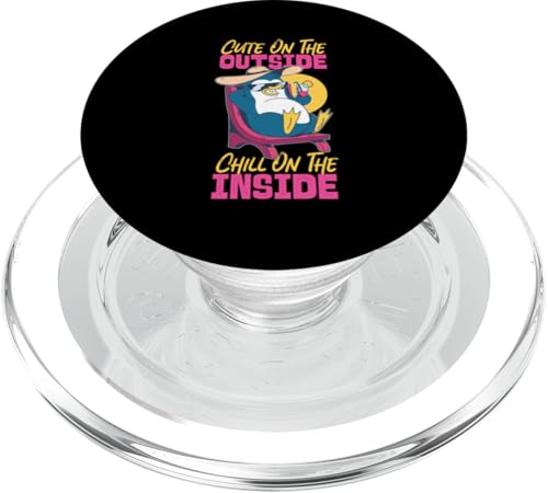 Pinguin: Süß auf der Außenseite, Chill On The Inside PopSockets PopGrip für MagSafe Pinguin: Süß auf der Außenseite, Chill On The Inside PopSockets PopGrip für MagSafe von Penguin Animal Winter Designs For Kids