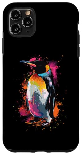 Hülle für iPhone 11 Pro Max Pinguin bunt Hülle für iPhone 11 Pro Max Pinguin bunt von Penguin Design