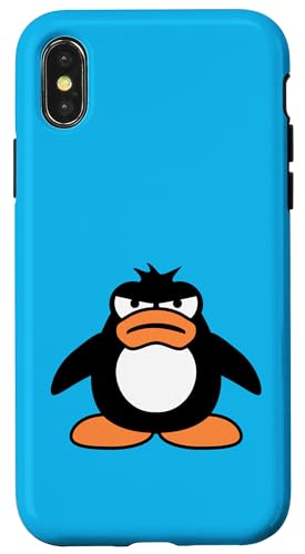 Pinguin Angry Unhappy Bad Evil Mad Frustriert Cool Comic Fun Hülle für iPhone X/XS Pinguin Angry Unhappy Bad Evil Mad Frustriert Cool Comic Fun Hülle für iPhone X/XS von Penguin Funny Cute Happy Animal Bird Lover Designs