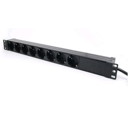 Penn Elcom 19 Zoll Rack Steckerleiste, 8-fach, mit Schalter Penn Elcom 19 Zoll Rack Steckerleiste, 8-fach, mit Schalter von Penn Elcom