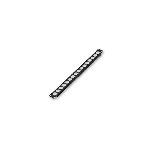 Penn Elcom 19 Zoll Rackblende mit 16 Typ-D-Bohrungen, 1HE von Penn Elcom