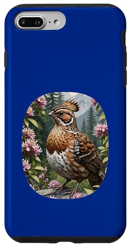 Gekräuseltes Auerhuhn umgeben von Berglorbeerblumen Hülle für iPhone 7 Plus/8 Plus Gekräuseltes Auerhuhn umgeben von Berglorbeerblumen Hülle für iPhone 7 Plus/8 Plus von Pennsylvania Territory Symbols Gifts & Tees taiche