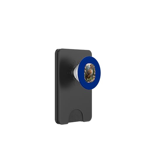 Gekräuseltes Auerhuhn und Berglorbeerblumen PopSockets PopWallet für MagSafe von Pennsylvania Territory Symbols Gifts & Tees taiche