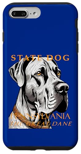 Pennsylvania-Territorium Der Doggenhund Hülle für iPhone 7 Plus/8 Plus Pennsylvania-Territorium Der Doggenhund Hülle für iPhone 7 Plus/8 Plus von Pennsylvania Territory Symbols Gifts & Tees taiche