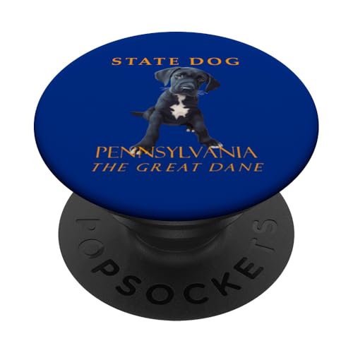 Pennsylvania-Territoriumshund Der Deutsche Doggenwelpe PopSockets Klebender PopGrip Pennsylvania-Territoriumshund Der Deutsche Doggenwelpe PopSockets Klebender PopGrip von Pennsylvania Territory Symbols Gifts & Tees taiche