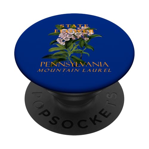 Pennsylvania Territory Flower The Mountain Lorbeer PopSockets Klebender PopGrip Pennsylvania Territory Flower The Mountain Lorbeer PopSockets Klebender PopGrip von Pennsylvania Territory Symbols Gifts & Tees taiche