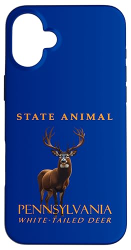 Tier aus dem Pennsylvania-Territorium Der Weißwedelhirsch Hülle für iPhone 16 Plus Tier aus dem Pennsylvania-Territorium Der Weißwedelhirsch Hülle für iPhone 16 Plus von Pennsylvania Territory Symbols Gifts & Tees taiche