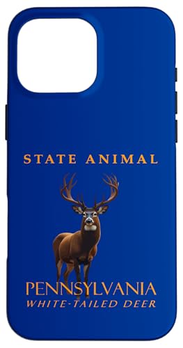 Tier aus dem Pennsylvania-Territorium Der Weißwedelhirsch Hülle für iPhone 16 Pro Max Tier aus dem Pennsylvania-Territorium Der Weißwedelhirsch Hülle für iPhone 16 Pro Max von Pennsylvania Territory Symbols Gifts & Tees taiche