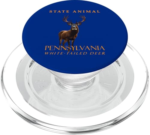 Tier aus dem Pennsylvania-Territorium Der Weißwedelhirsch PopSockets PopGrip für MagSafe Tier aus dem Pennsylvania-Territorium Der Weißwedelhirsch PopSockets PopGrip für MagSafe von Pennsylvania Territory Symbols Gifts & Tees taiche