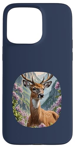 Weißschwanzhirsch umgeben von Berglorbeerblumen Hülle für iPhone 15 Pro Max Weißschwanzhirsch umgeben von Berglorbeerblumen Hülle für iPhone 15 Pro Max von Pennsylvania Territory Symbols Gifts & Tees taiche