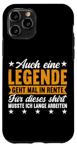 Auch Eine Legende Geht Mal In Rente Für Dieses Shirt Rente Hülle für iPhone 11 Pro Auch Eine Legende Geht Mal In Rente Für Dieses Shirt Rente Hülle für iPhone 11 Pro von Pensionär Opa Ruhestand Großvater Rentner Witze