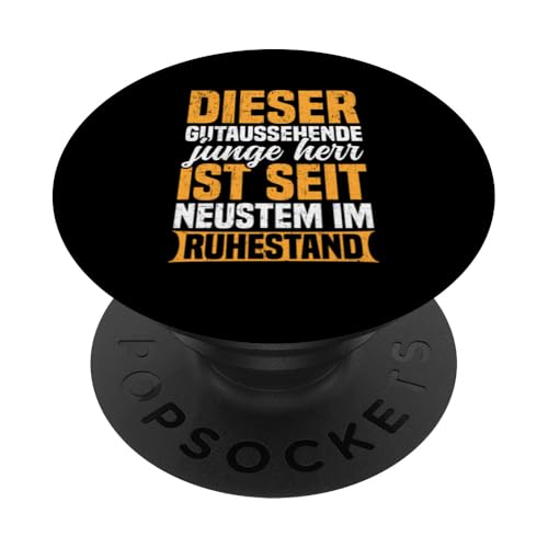 Dieser Gutaussehende Junge Herr Ist Seit Neustem Ruhestand PopSockets Klebender PopGrip Dieser Gutaussehende Junge Herr Ist Seit Neustem Ruhestand PopSockets Klebender PopGrip von Pensionär Opa Ruhestand Großvater Rentner Witze