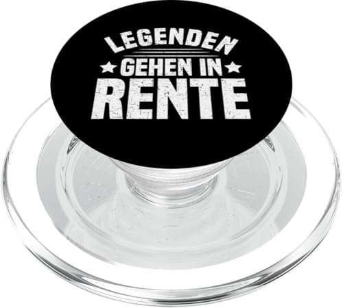 Legenden Gehen In Rente Pensionierte Großvater Witze PopSockets PopGrip für MagSafe von Pensionär Opa Ruhestand Großvater Rentner Witze