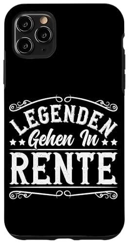 Legenden Gehen In Rente Rentner Opa Großvater Lustiges Hülle für iPhone 11 Pro Max von Pensionär Opa Ruhestand Großvater Rentner Witze