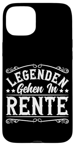 Legenden Gehen In Rente Rentner Opa Großvater Lustiges Hülle für iPhone 15 Plus von Pensionär Opa Ruhestand Großvater Rentner Witze