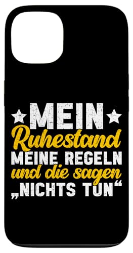 Mein Ruhestand Meine Regeln Und Die Sagen Nichts Tun Hülle für iPhone 13 Mein Ruhestand Meine Regeln Und Die Sagen Nichts Tun Hülle für iPhone 13 von Pensionär Opa Ruhestand Großvater Rentner Witze