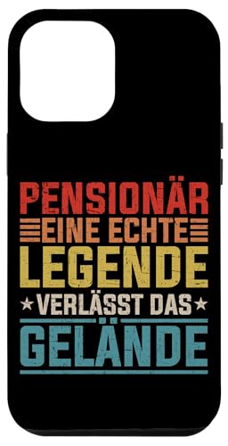 Pensionär Eine Echte Legende Verlässt Das Gelände Retro Hülle für iPhone 12 Pro Max Pensionär Eine Echte Legende Verlässt Das Gelände Retro Hülle für iPhone 12 Pro Max von Pensionär Opa Ruhestand Großvater Rentner Witze