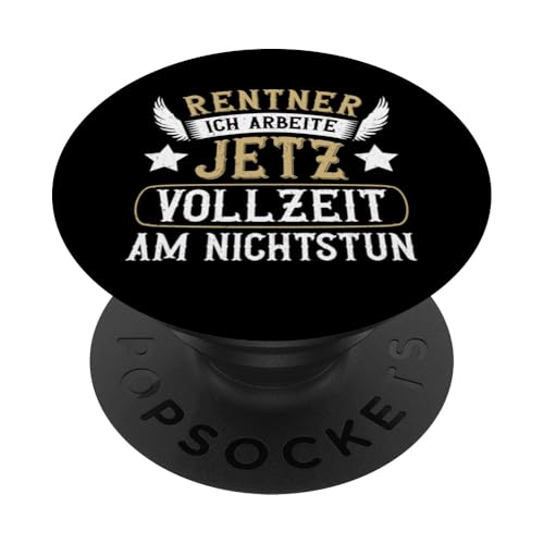 Rentner Ich Arbeite Jetzt Vollzeit Am Nichtstun PopSockets Klebender PopGrip Rentner Ich Arbeite Jetzt Vollzeit Am Nichtstun PopSockets Klebender PopGrip von Pensionär Opa Ruhestand Großvater Rentner Witze