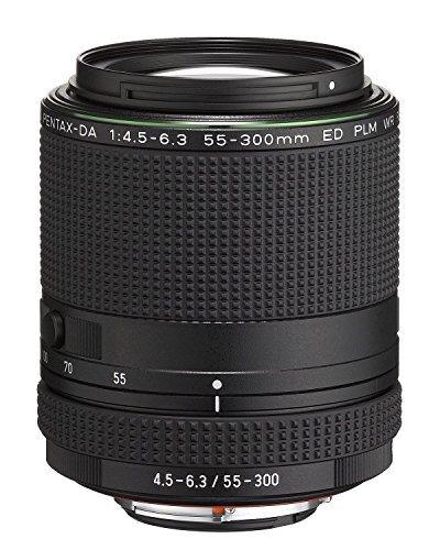 HD 21277 PENTAX-DA 55-300mmF4.5-6.3ED PLM WR RE Telezoomobjektiv Schneller und leiser AF-Betrieb Wetterbeständige Konstruktion Minimale Fokussierentfernung von 0,95 Metern Kompakt und leicht von Pentax