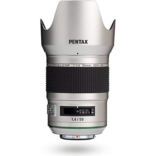 HD PENTAX-D FA*50mmF1.4 SDM AW Silver Edition: In limitierter Stückzahl des Hochleistungsobjektivs der neuen Generation aus der Star-Serie mit den neuesten PENTAX Linsenvergütungstechnologien von Pentax
