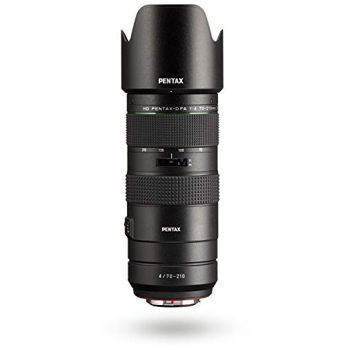 HD PENTAX-D FA 70-210 mm F4ED SDM WR: Telezoomobjektiv für DSLR-Kameras, leistungsstark bei konstanter f/4 Blende, witterungsbeständige Konstruktion, min. Fokussierungsabstand von 0,95 Metern 21217 HD PENTAX-D FA 70-210 mm F4ED SDM WR: Telezoomobjektiv für DSLR-Kameras, leistungsstark bei konstanter f/4 Blende, witterungsbeständige Konstruktion, min. Fokussierungsabstand von 0,95 Metern 21217 von Pentax