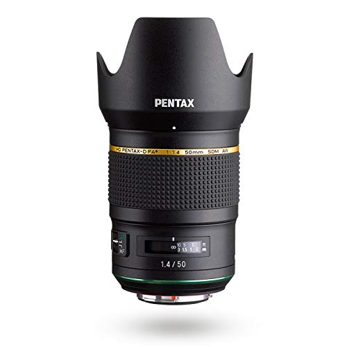 HD PENTAX-D FA50mmF1.4 SDM AW - Die neue Generation der Stern-Serie mit hervorragender optischer Leistung. Standard Brennweite mit neuster Linsentechnologie für Bilder mit perfekter Abbildungsleitung von Pentax