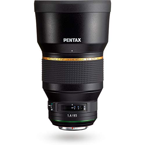 HD PENTAX-D FA85mm F1.4 ED SDM Premium Porträtbrennweite, Neue Generation von Objektiven der Star-Serie, neueste Pentax Objektiv-Vergütungstechnologie, für besonders scharfe und kontrastreiche Fotos von Pentax