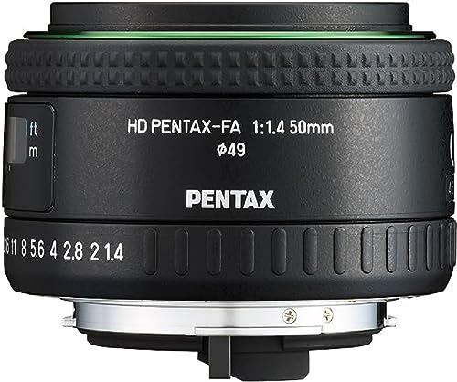 HD PENTAX-FA 50mmF1.4, Standardobjektiv mit für die Verwendung mit digitalen SLR-Kameras mit K-Mount-Anschluss von Pentax