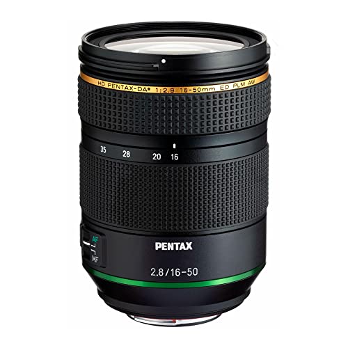 HD Pentax DA 16-50mm F2,8ED PLM AW Standard-Zoomobjektiv mit großer Blende für die Verwendung mit digitalen Spiegelreflexkameras mit K-Mount-APS-C-Format, 28030 HD Pentax DA 16-50mm F2,8ED PLM AW Standard-Zoomobjektiv mit großer Blende für die Verwendung mit digitalen Spiegelreflexkameras mit K-Mount-APS-C-Format, 28030 von Pentax