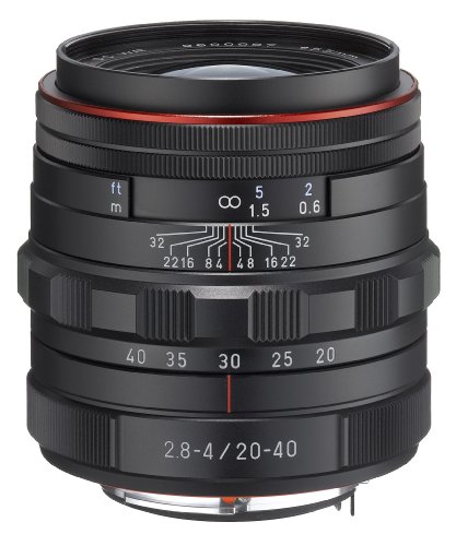 Pentax 23000 HD DA F2.8-4ED DC WR Limited K-Mount Objektiv (20-40 mm) schwarz von Pentax