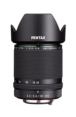 Pentax D FA 28-105mm HD F3.5-5.6 ED DC WR Objektiv schwarz von Pentax
