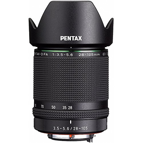 Pentax D FA 28-105mm HD F3.5-5.6 ED DC WR Objektiv schwarz Pentax D FA 28-105mm HD F3.5-5.6 ED DC WR Objektiv schwarz von Pentax