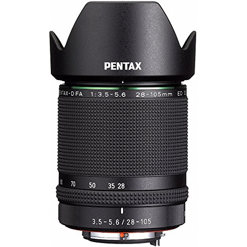 Pentax D FA 28-105mm HD F3.5-5.6 ED DC WR Objektiv schwarz von Pentax