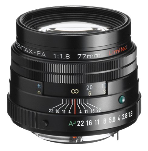 Pentax FA 77mm smc F1.8 Limited Objektiv schwarz von Pentax