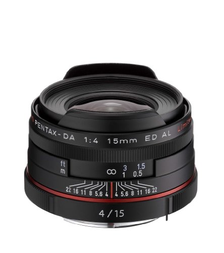 Pentax HD Pentax-DA 15mmF/4 ED AL Limited Objektiv schwarz Pentax HD Pentax-DA 15mmF/4 ED AL Limited Objektiv schwarz von Pentax